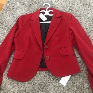 Red blazer